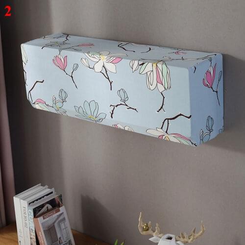 1PC Universal Classic All-inclusive Hanging Type Air Conditioning Cover Case Nordic Geometric Printed Elastic Hanging Dust Cover