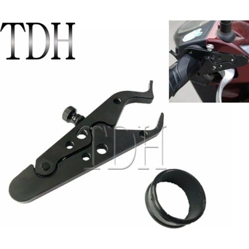 Universal Motorcycle Scooter Cruise Control Throttle Lock Assist Retainer Relieve Stress Durable Grip CNC 6061 T6 Aluminum