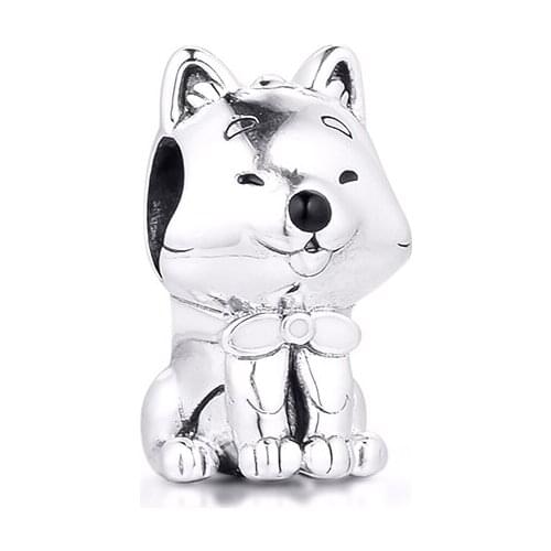 Japanese Akita Inu Dog Charm Silver kralen voor sieraden maken Fits 925 Silver Original Charms Bracelets For Woman DIY