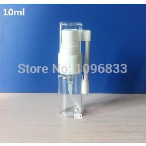 10ml Oral Spray Bottle, Plastic Atomizer, Medical Spray bottle, Trunk Spray Bottle, Nasal Spray Bottle,100PCS/Lot