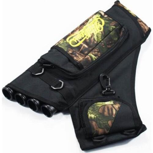 4Tubes Archery Arrow Quiver Arrows Tube Holder Bag with Adjustable Strap Bow and Arrows Accessories