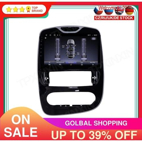 6+128G Android 10.0 For Renault Clio 2016-2018 Car GPS Navigation Radio Player Car Multimedia Player Head Unit Tape Recorder IPS