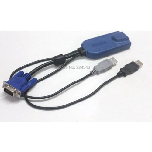 FOR The RARITAN Dominion KX II KVM CIM-Model D2CIM-DVUSB Dual USB & VGA Adapter Dongle