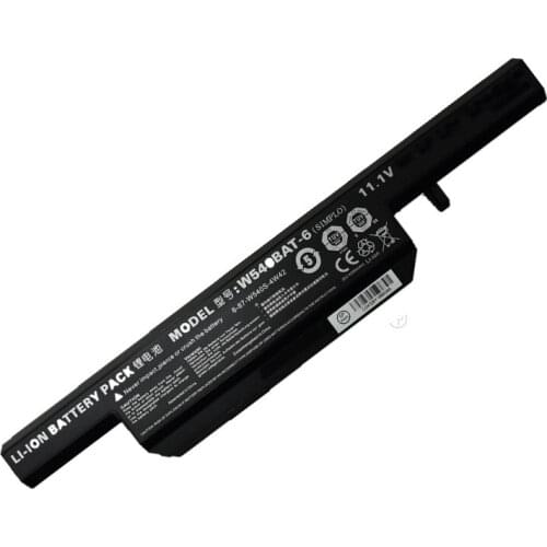 5200mAh for Clevo Laptop battery W540 W155U W540eu W54eu W550 W550eu W55eu W540BAT-6 6-87-W540S-427 6-87-W540S-4271 6-87-W540S-4
