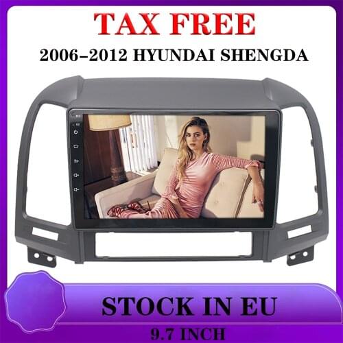 For 06-12 Hyundai Shengda Android Car Radios AUTO videos carplay MP5 4CORE 2+32G Bluetooth MP5 Player Car GPS ANDROID 2Din FM