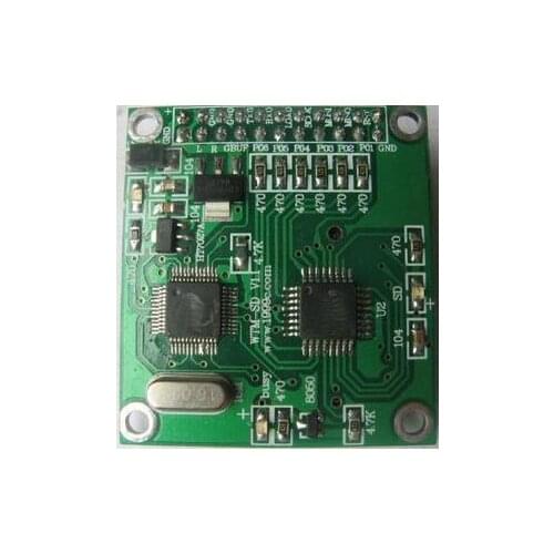 Free Shipping! 1pc WTM-SD MP3 Module MP3 playback high-quality modules SD module board