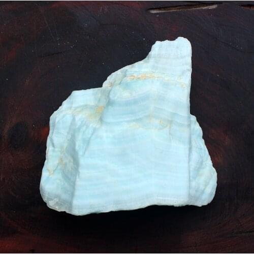 DIY jewelry lake blue aragonite natural stone processing stone materials semi-precious stones odd color rich dgws02