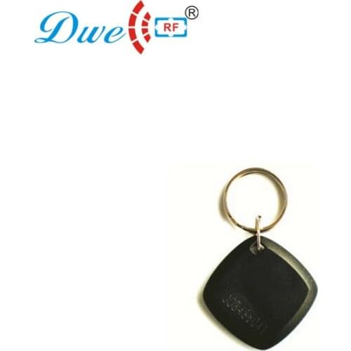 DWE CC RF access control card pretty cute read only black water-proof 125khz tk4100 EM4100 rfid key fobs