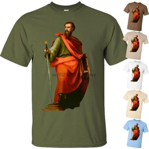 Saint Paul V4 Paul the Apostle Christian Saul of Tarsus T SHIRT All sizes S-5XL