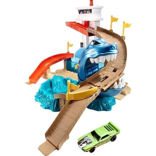 Hot Wheels Color Changing Tools Sharky Play Set