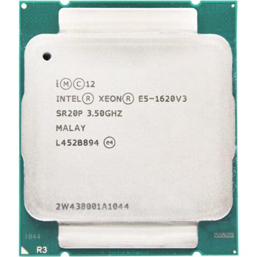 Intel Xeon E5 1620 v3 E5 1620V3 E5-1620V3 e5-1620 V3 3.50GHz 4-Core 10MB DDR4 2133MHz FCLGA2011-3 TPD 140W