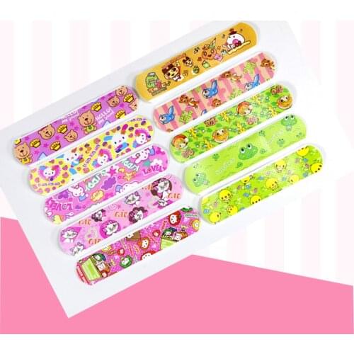 Hot sale 120Pcs Waterproof Breathable Cartoon Band Aid Hemostasis Adhesive Bandages