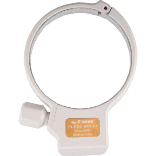 Metal White Tripod Mount Ring for Canon EF 70-300mm f/4.0-5.6 L IS USM Lens