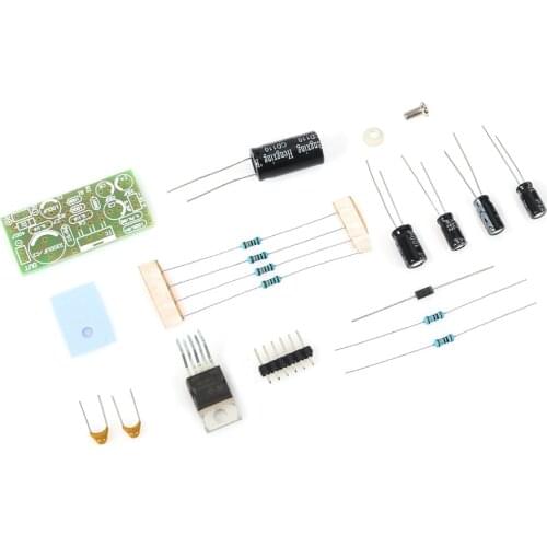 TDA2030A Electronic Audio Power Amplifier Board Module Mono 18W DC 9V - 24V Computer Active Speakers DIY Kit