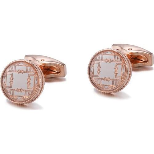 New French Cufflinks High-grade Mens Accessories Business Banquet Wedding Suit Shirt Cuff Buttons Trendy Cufflink Jewelry