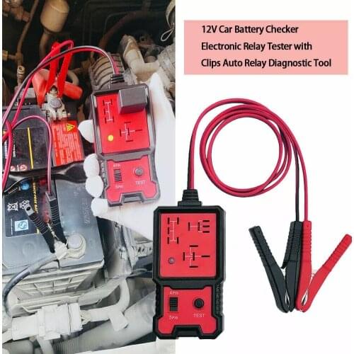 Universal Car Relay Tester Kit Automotive Diagnostic Tool 12V Portable Relay Checker Electronic Automotive Relay Detector