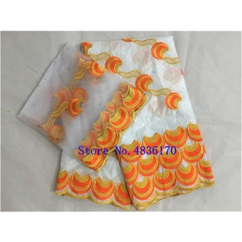 High quality bazin brocade brocade lace fabric with stones white bazin riche fabric cotton jacquard brocade fabric 5+2yards/lot