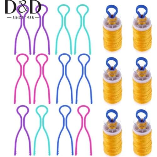D&D 10/30Pieces Bobbin Thread Bobbin Holders Buddies Sewing Machine Accessories For Thread Spool Organizing Random Color