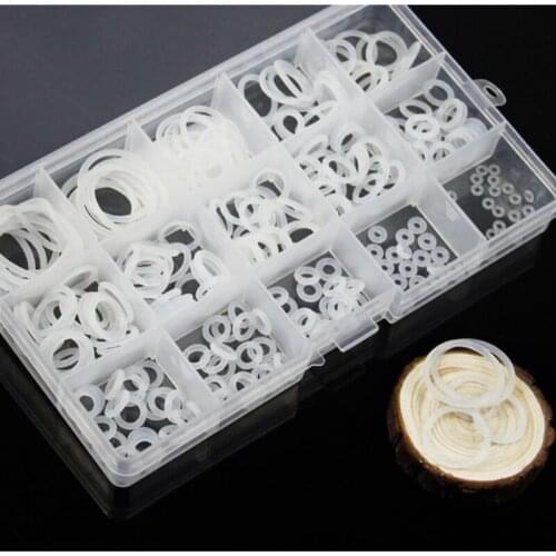 260 Pcs/set Rubber O Ring Washer Seals Watertightness Assortment O Rings Gasket Washer 15 Different Size Gaskets