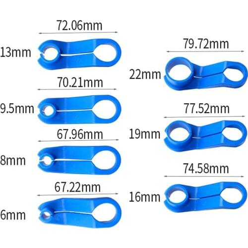 7pcs/set Automobile Fuel Line Disconnect Set Fuel Line Removal Tools Replacement