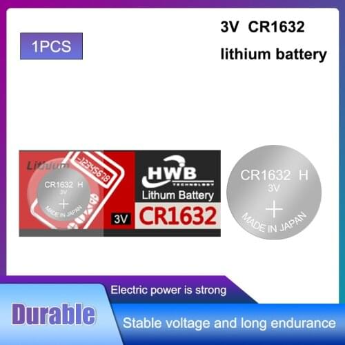 BR1632 ECR1632 DL1632 KCR1632 LM1632 KL1632 1pc for maxell cr1632 3v button cell coin lithium batteries for watch car toy