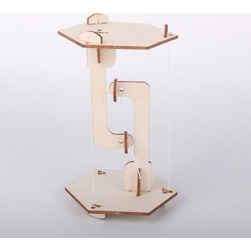 Wooden Anti-Gravity DIY Tensegrity Structure Floating Table Model Toy for Kids Child Gift Building Blocks Safety Children Toys