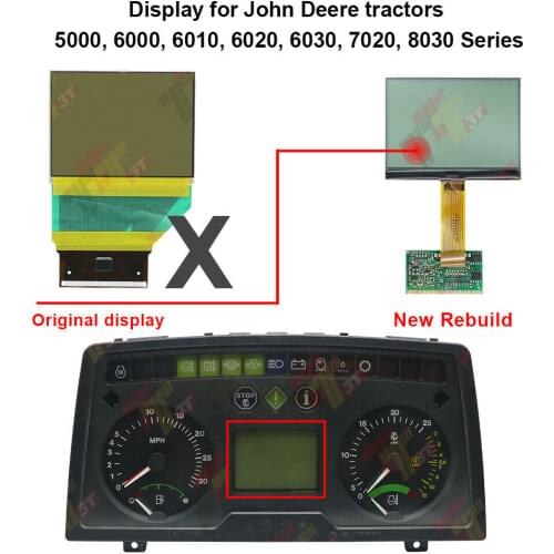 Instrument Panel Display For John Deere Speedometer Cluster Tractor Meter