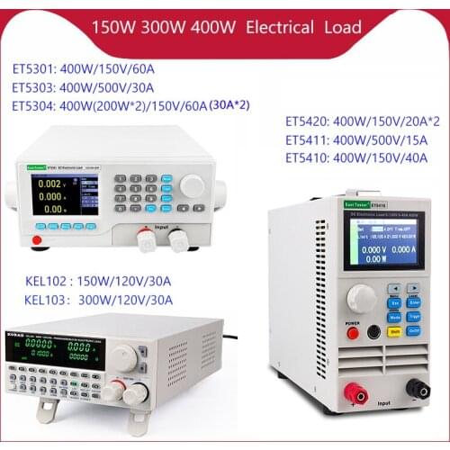 Electronic Load Battery Capacity Power Supply Charging Head Tester400W500VProfessional ElectricalProgramingDigital Control Load