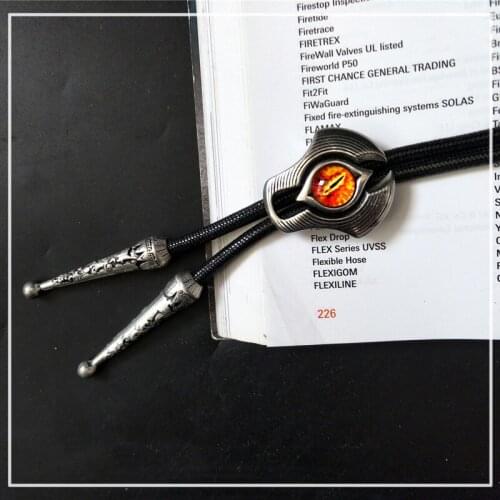 Western Cowboy bolo Tie Big Eyes Fashion Mens Birthday Party Gift bow tie men tie colorful shirt