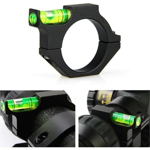 Metal Spirit Bubble Level For 25.4mm Rail Rifle Tube Riflescope Sight Scope Ring Mount Holder Tactical Optics Laser Sight