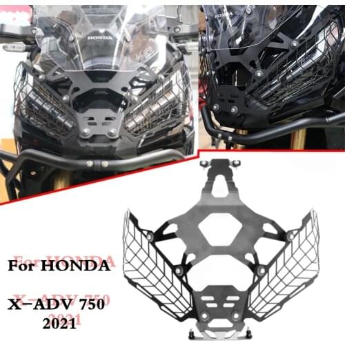 For Honda XADV 750 X ADV 750 Xadv750 X-ADV750 2021 Motorcycle Headlight Grille Guard Cover Head Light Lamp Protector Motor Part