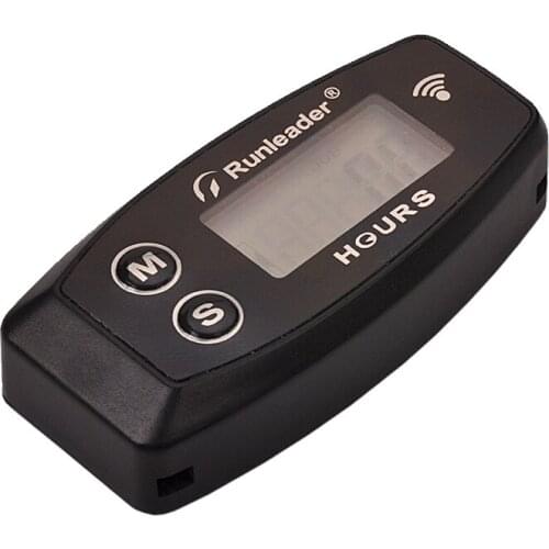 Resettable Vibration wireless hour meter TOT JOB JOB1 for motorbike lawn mower Pit bike ATV UTV marine chainsaw boat RL-HM015B