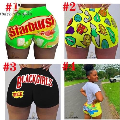 2021 Summer Ladies Short Push Up Polyester Shorts Womens Elastic Mid Wasit Home Loose Casual Shorts Fashion Sexy Cute Shorts