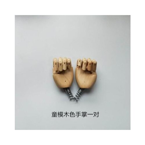 Fashion 2-6year Half body wood child hand mannequin cloth for Spring girl hand movable joint Nuts Bolts Pins 2pc/lot B051