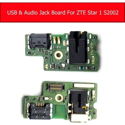 USB Charging Plug Dock Connector Board For ZTE STAR 1 S2002 Charger Jack Port Board Flex Cable Replacement Parts