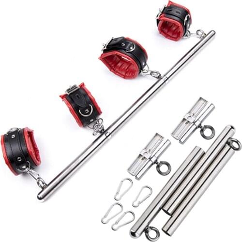 Adults Games BDSM Sex Bondage Set Sex Game Handcuffs Ankle Cuffs Slave Restraints bdsm Erotic Adult Toys Sex Toys for Women