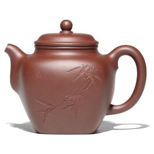 Yixing purple clay teapot handmade teapot raw ore purple clay tea set large-capacity household teapot 320CC