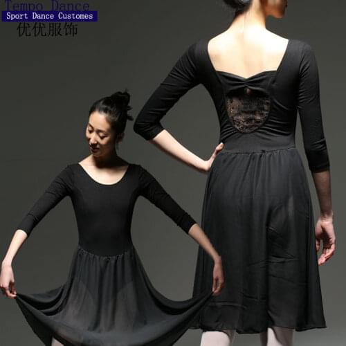 100% high quality Girl Adult Ballet Tight and leotard practise Gymnastics Dance dress performance clothing for gilr and women