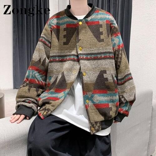Zongke Mens Fleece Jackets