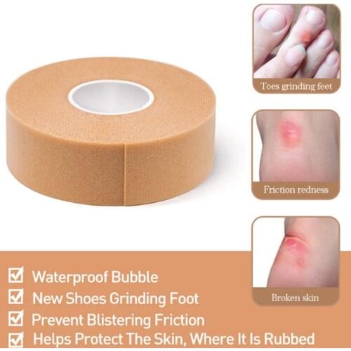 1pcs Multi-functional Bandage Rubber Plaster Tape Self-adhesive Elastic Wrap Anti-wear Waterproof Heel Sticker Foot Pad