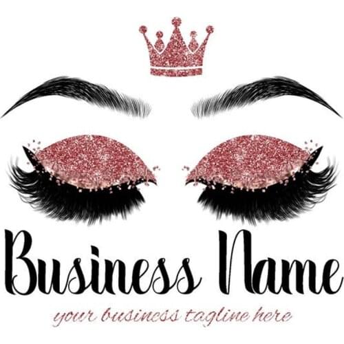 100 Pieces/Lot Clear Transparent Custom Logo Stickers For Lash Box Packing Customized Gift Boxes Labels Person Cosmetic