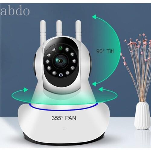 1080P Indoor WiFi Camera Smart Home Security Surveillance IP Camera CCTV 360 PTZ Monitor Baby / Pet / Nanny Wireless Wi Fi Cam