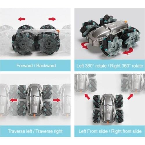 2.4G Wireless Remote Control Double-sided Driving Stunt Car 4WD Deformation Car L4MC
