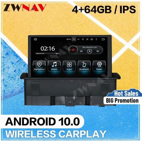 Android 10 screen Car Multimedia player For AUDI A1 2011 2012 2013 2014 2015 BT Auto audio radio stereo GPS navigation head unit