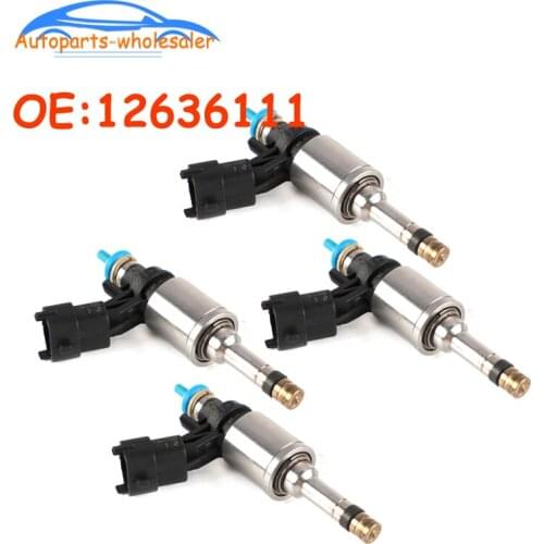 4 pcs/lot Car Accessories 12636111 0261500112 Fuel Injector For BUICK REGAL 2011~2013 VERANO 2013~2016 2.0L L4