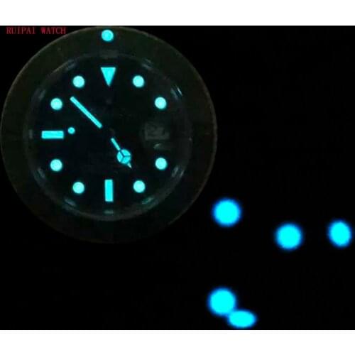 Watch Accessories 1pc Green/ Blue Pearl Replacement for Bezel - Ceramic Luminous Point