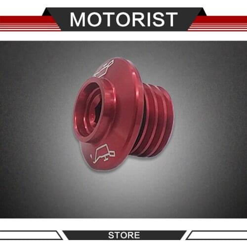 Motorcycle cnc Accessories Cover Engine tank oil Protective Screw For DUCATI MULTISTRADA 1200 PIKES PEAK 16-17
