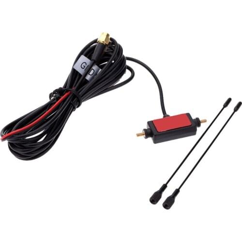 In Car Radio Digital TV Antenna with Amplifier DVB-T ISDB-T Signal Antenna