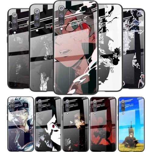 Tempered Glass Cover Anime Black Clover For Xiaomi Mi 11 11i 10T CC9E 9T Note 10 Ultra Pro Lite 5G Phone Case