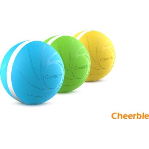 Pet Dog Cat Jumping Activation Ball LED Light Flashing Bouncing Ball Puppy Toy